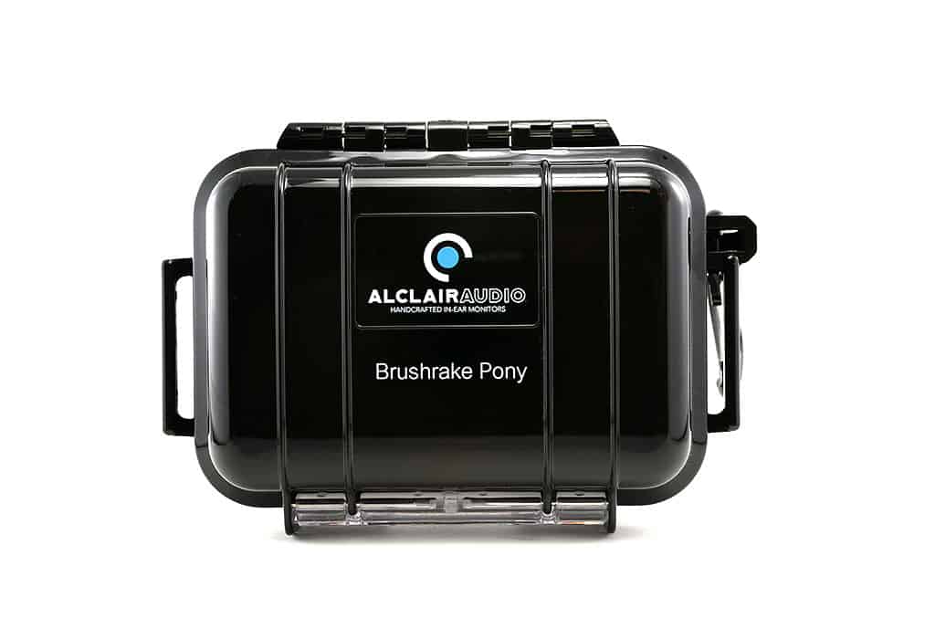 Pelican case for protecting in-ear monitors