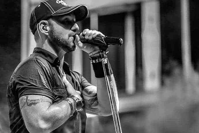 Chris Hawkey Alclair Artist - Spire and CMVK custom in ear monitor