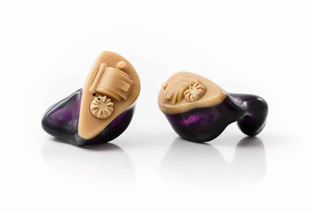 Alclair active hearing protection for hunting and shooting purple - Active cstom earplugs