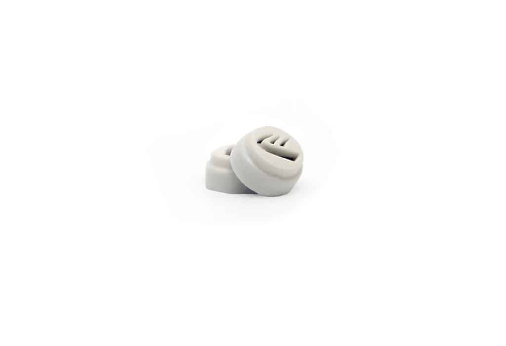 Replacement earplug filter for earplugs for new style filtered earplugs