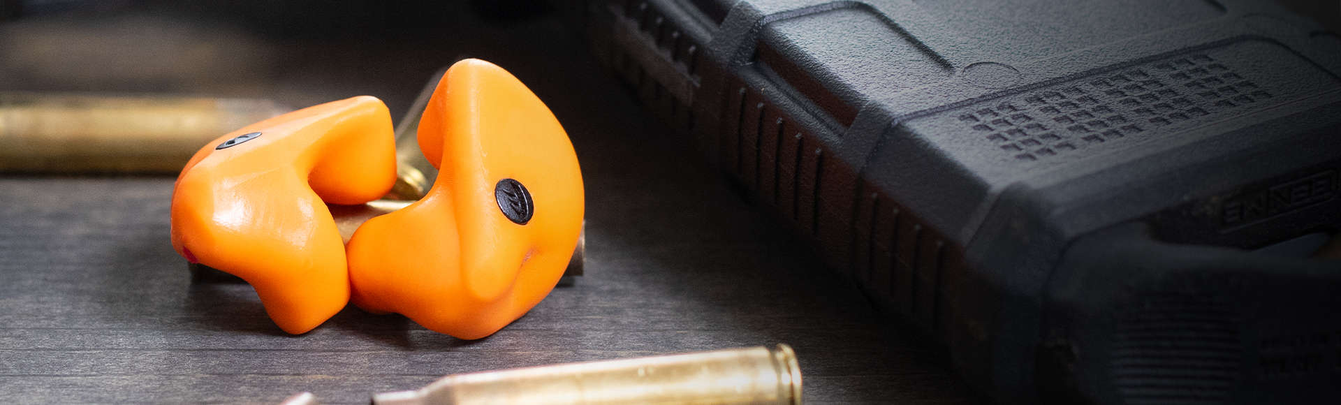 Earplugs with impact defense to protect hearing while hunting