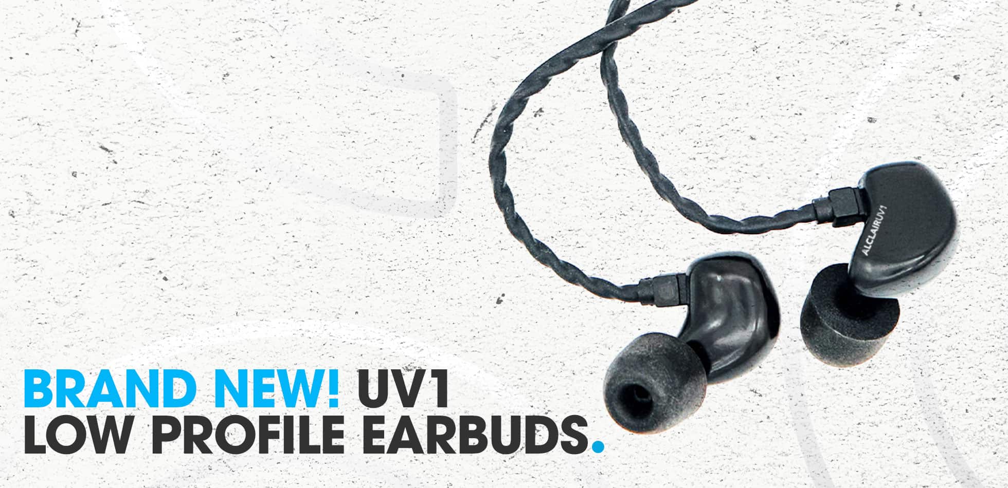 UV1 universal fit earphone and in ear monitors